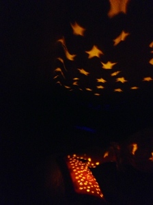 Projection of stars on the blanket